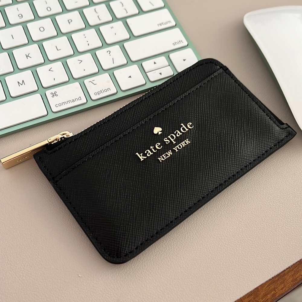 Kate Spade Madison Top Zip Card Holder